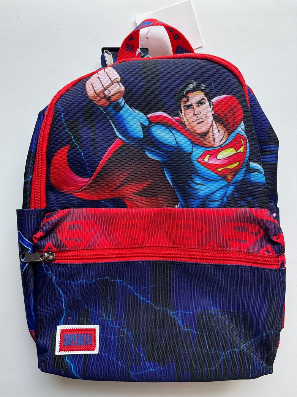 Warner Bros. Superman Backpack - Blue & Red